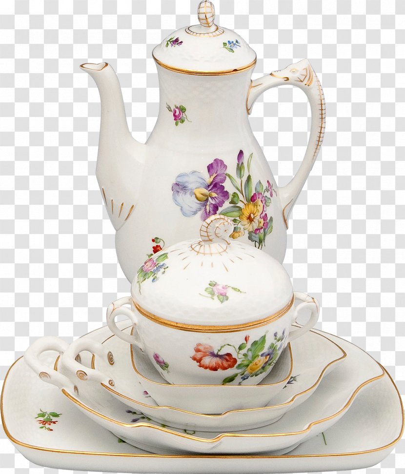 Tea Tableware Saucer Plate Porcelain - Drinkware Transparent PNG