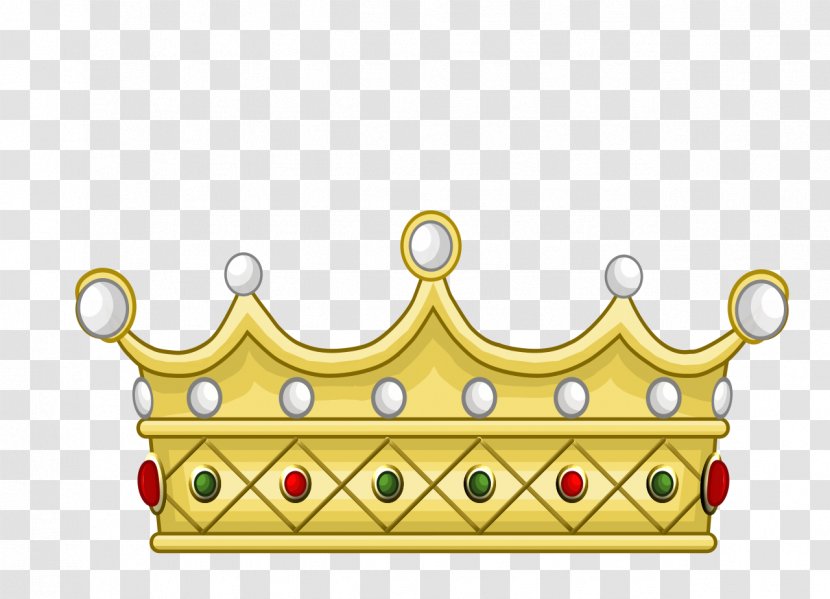 Crown Cartoon - Coat Of Arms - Rectangle Jewellery Transparent PNG
