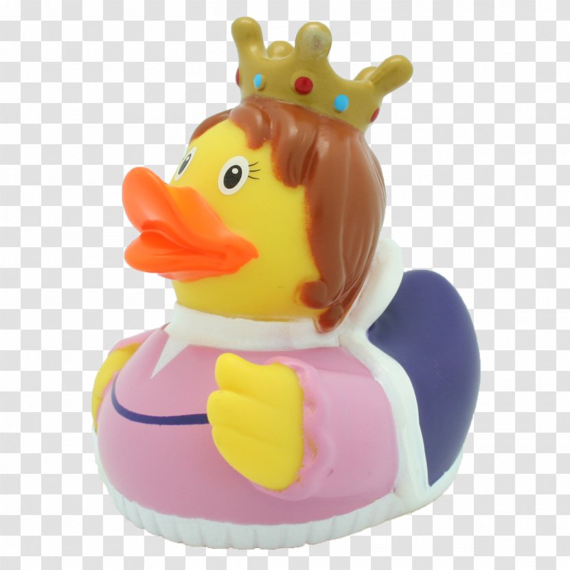 Rubber Duck Toy Queen Regnant Yellow Transparent PNG