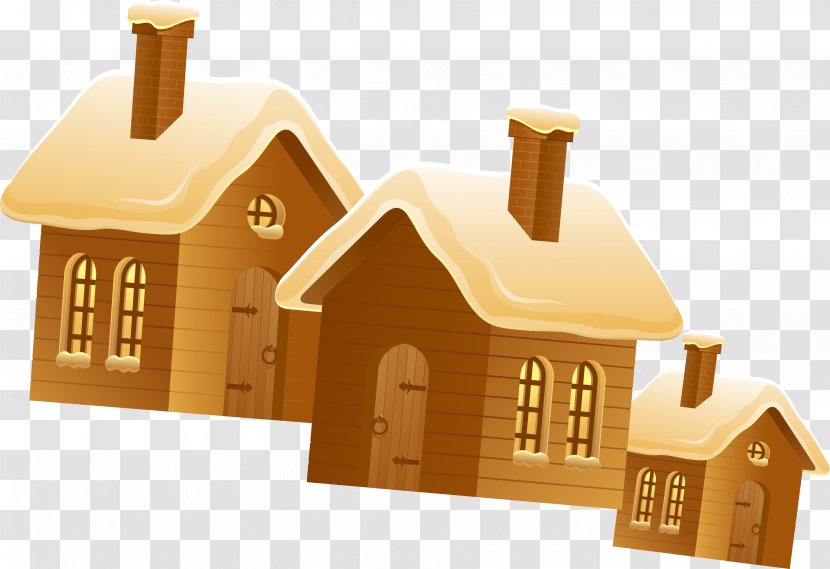 House Home Snow - Winter Transparent PNG