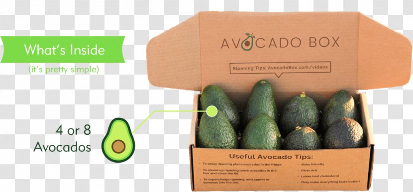 Hass Avocado Fruit Ripening Food Box - Health Transparent PNG