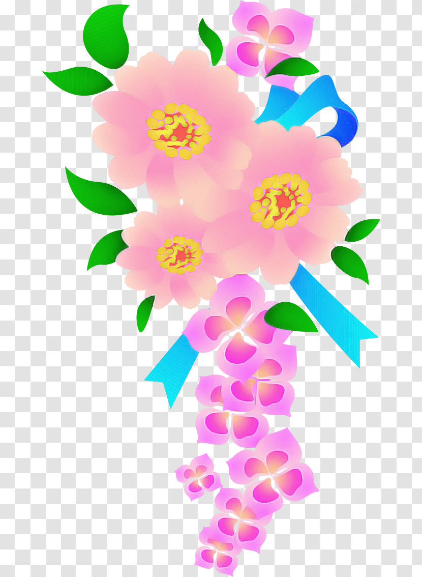 Pink Flower Plant Petal Transparent PNG