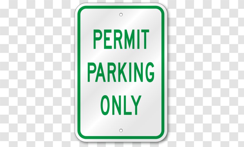 Disabled Parking Permit Car Park Sticker Sign - Green Transparent PNG