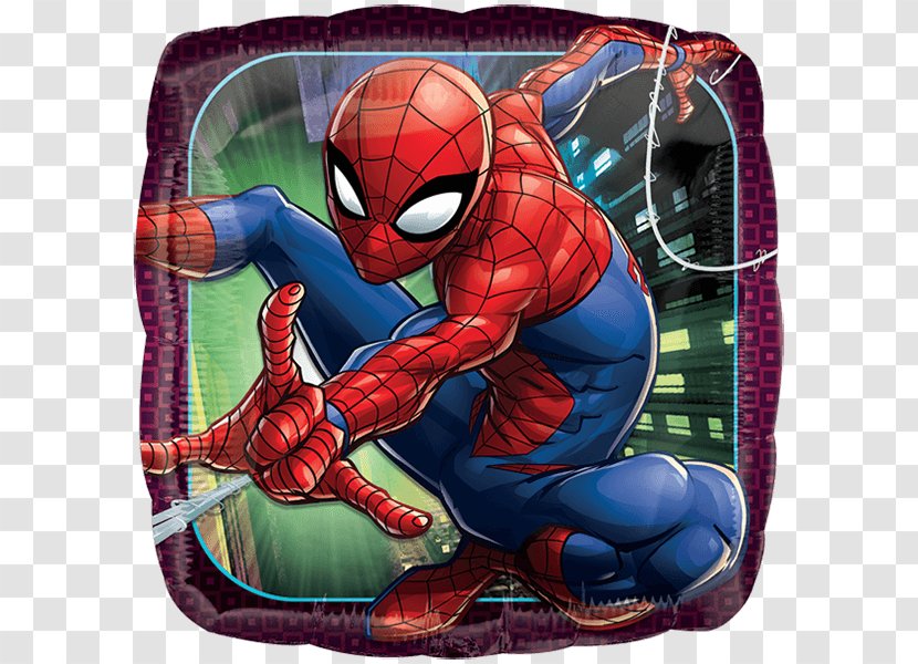 Ultimate Spider-Man Balloon Birthday Party - Spider-man Transparent PNG