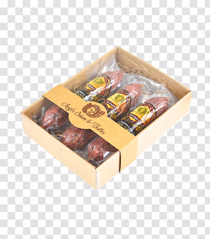 Salami Box Food Gift Baskets Truffle - Souvenir - Black Transparent PNG