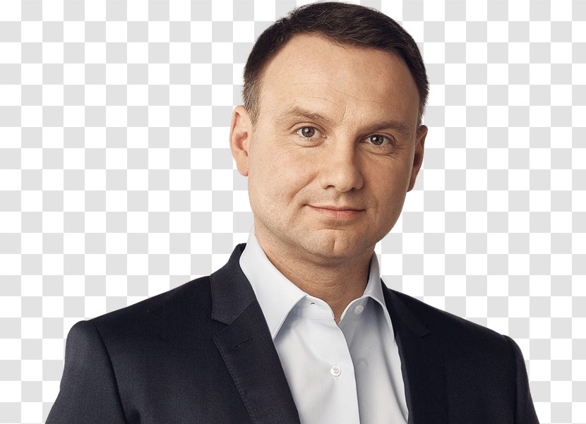 Andrzej Duda President Of Poland Election - White Collar Worker - Necktie Transparent PNG