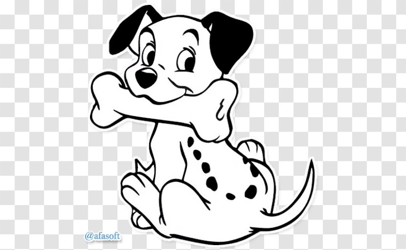 Dalmatian Dog Puppy Coloring Book 101 Dalmatians - Watercolor Transparent PNG