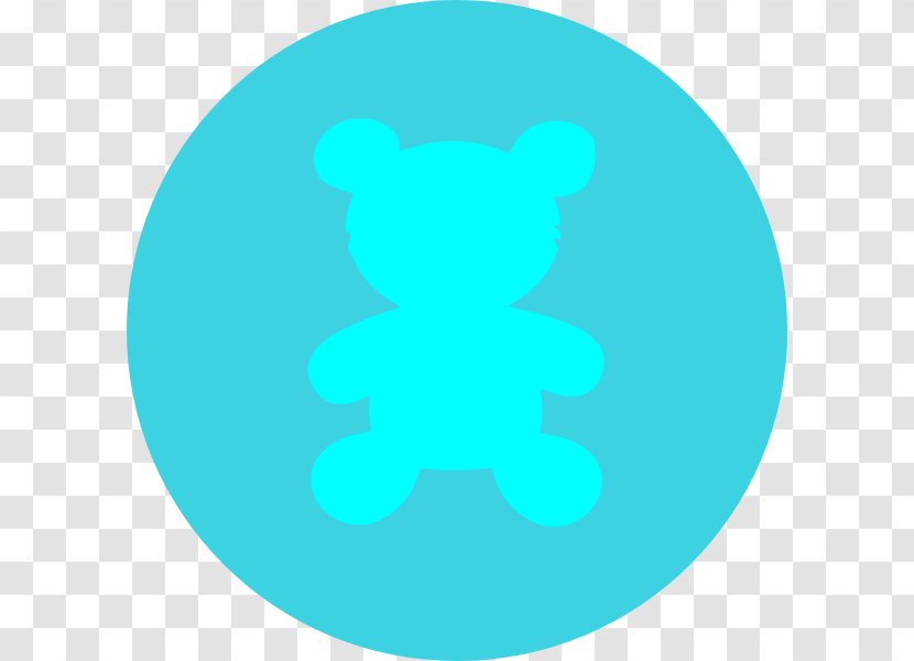 Bear Blue Clip Art - Color Transparent PNG
