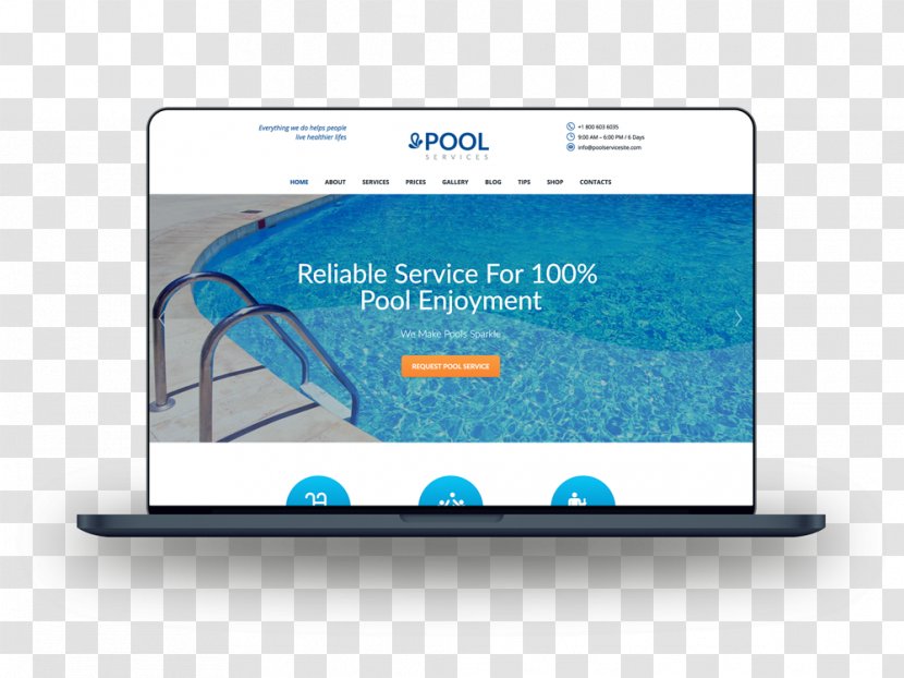 Swimming Pool Service Technician Direct Marketing - Computer Monitor Transparent PNG