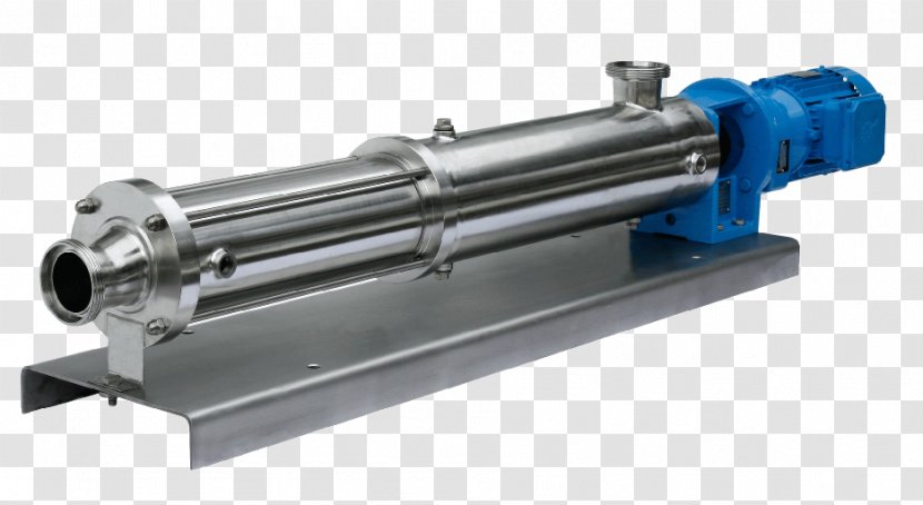 Vacuum Pump Pipe Drum Progressive Cavity - Steel - Grease Transparent PNG