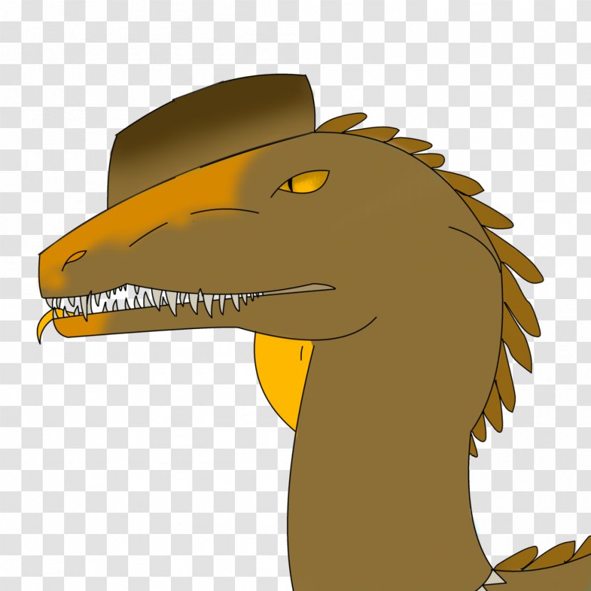 Velociraptor Jaw Cartoon Hat Character - Headgear Transparent PNG