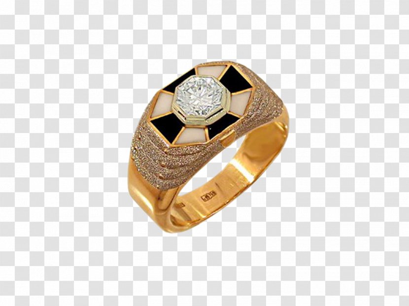 Ring Gold Diamond Brilliant Jewellery - Wedding Transparent PNG