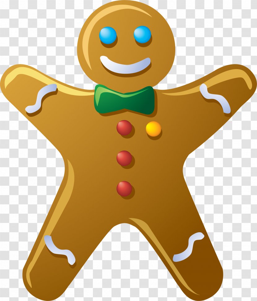 Waffle Cookie Biscuit Gingerbread Man - Chocolate - Creative Transparent PNG