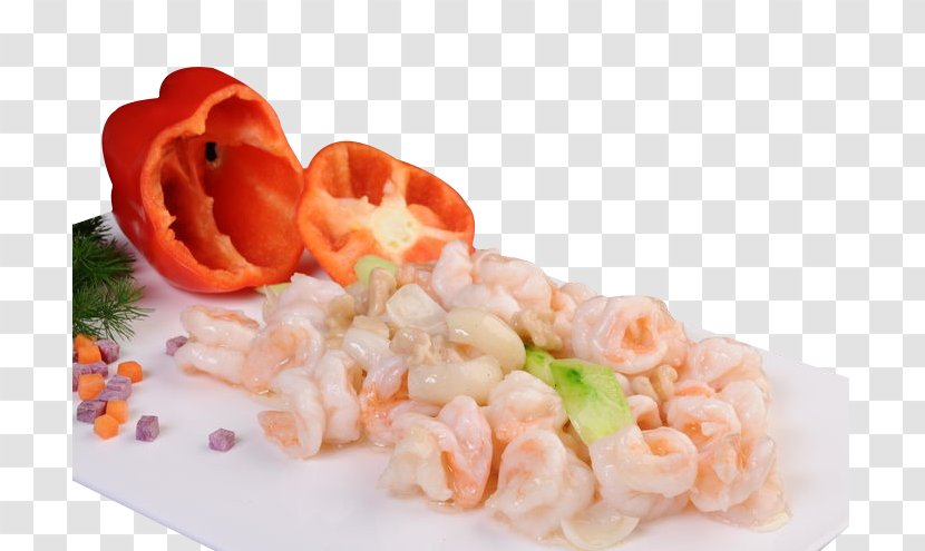 Caridea Fruit Salad Shrimp Download - Peach Lily Transparent PNG