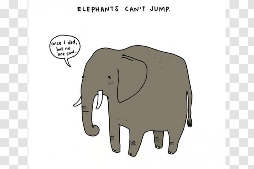 Indian Elephant African Sad Animal Facts Elephantidae - Humour - Animals Transparent PNG