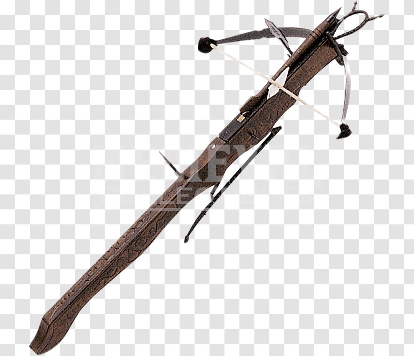 Larp Crossbow Ranged Weapon History Of Crossbows Transparent PNG