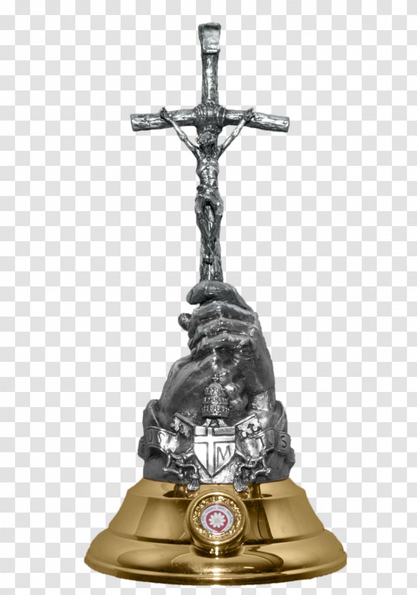 Crucifix 01504 Brass Transparent PNG