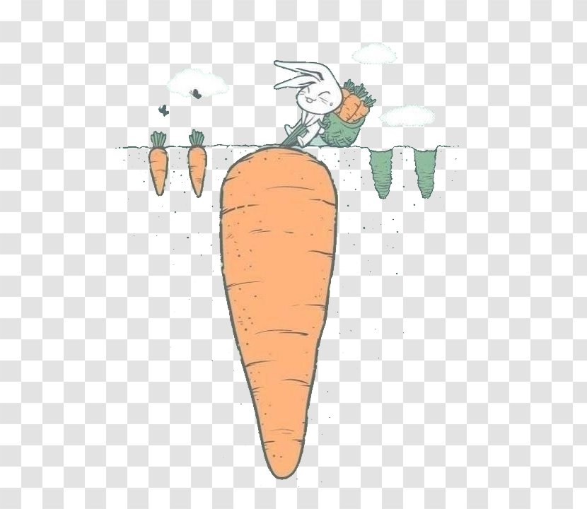 Radish Cartoon Animation - Joint - Carrot Transparent PNG