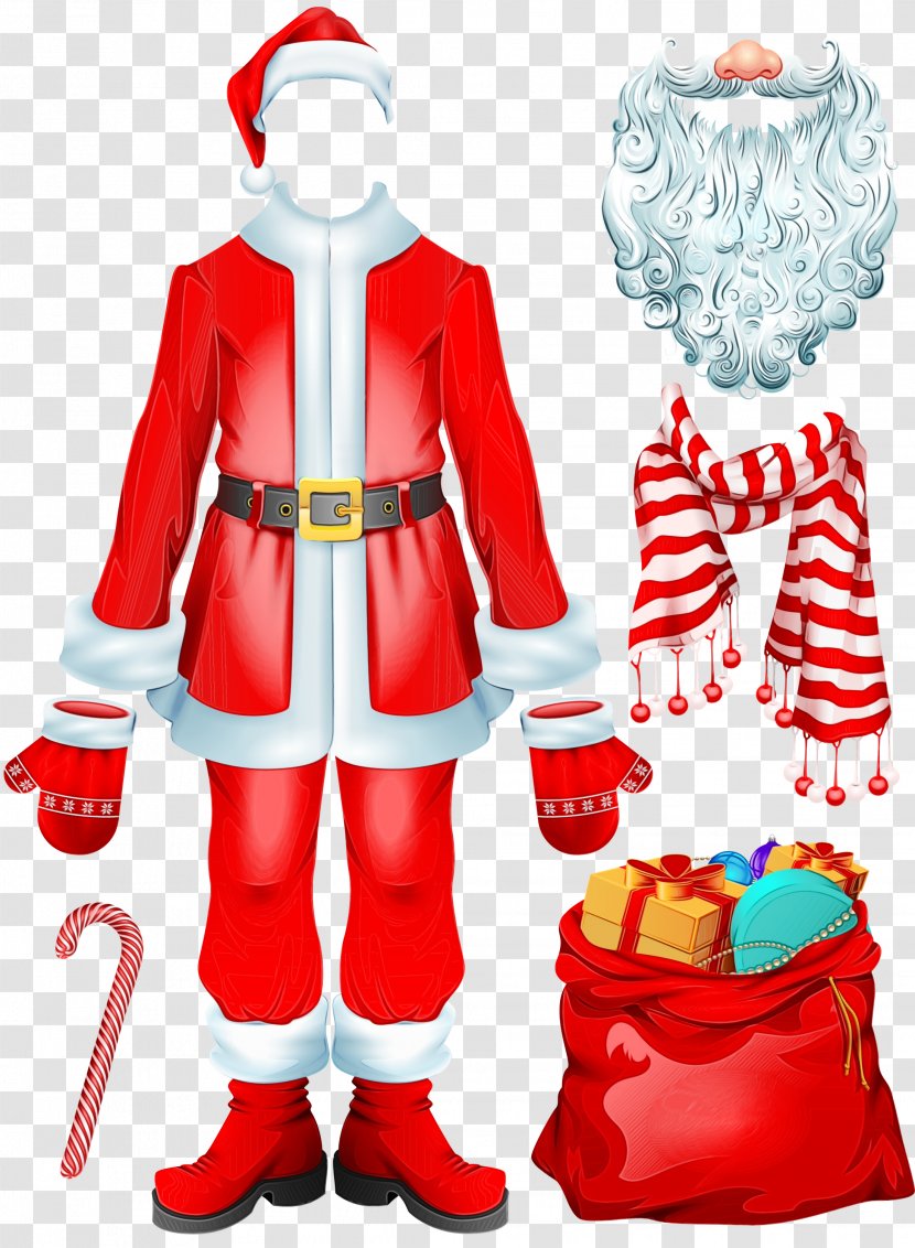 Santa Claus - Christmas Costume Transparent PNG