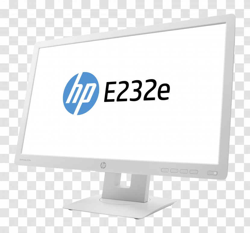 Computer Monitors HP EliteDisplay E232e Hardware/Electronic Hewlett-Packard IPS Panel LED-backlit LCD - Brand - Large-screen Transparent PNG