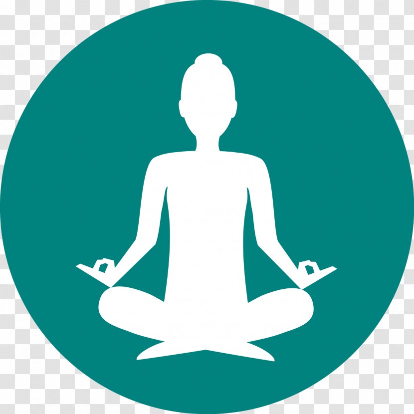 Meditation Clip Art Image - Lotus Position - Gentle Transparent PNG