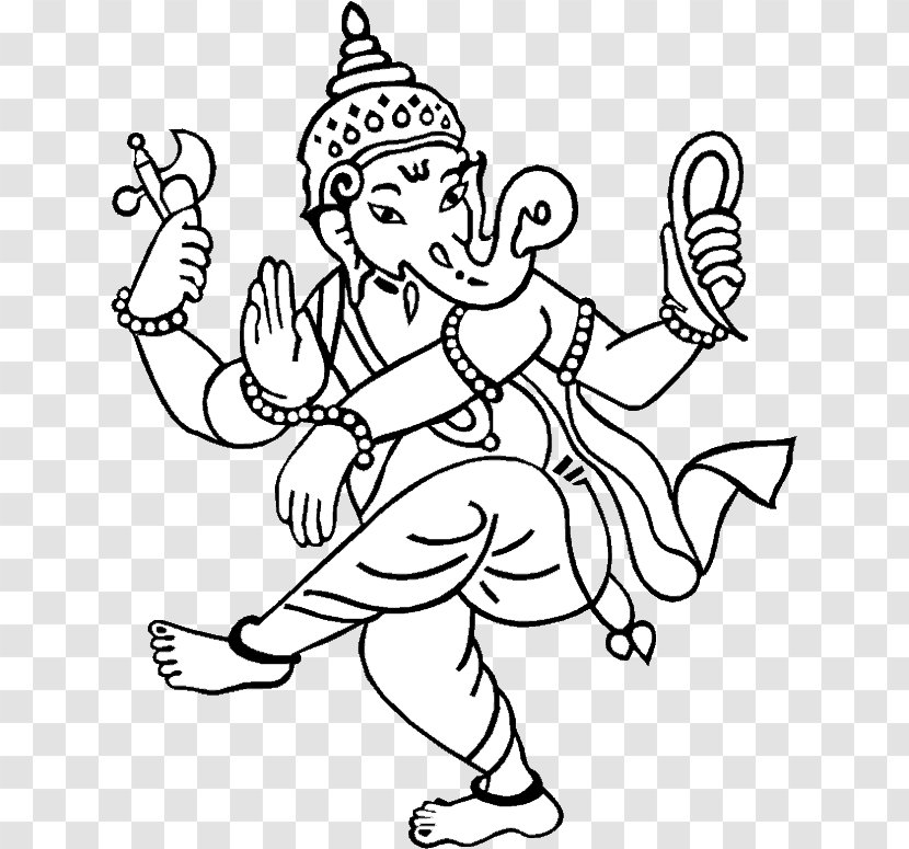 Shiva Ganesha Drawing Deity Sketch - Frame Transparent PNG