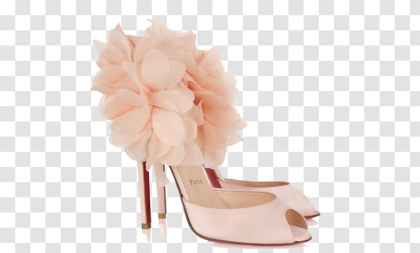 Slipper Peep-toe Shoe High-heeled Footwear Sandal - Court - Satin Image Transparent PNG