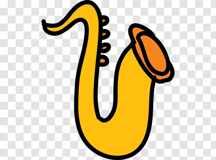 Saxophone Drawing Animation Illustration - Heart - Stick Figure Transparent PNG