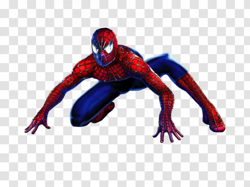 Spider-Man Deadpool Animation Clip Art - Spider-man Transparent PNG