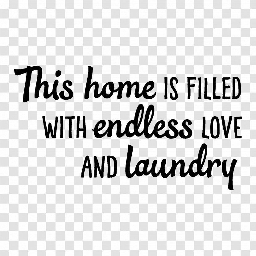 Love Happiness Quotation Logo Laundry - New Year Transparent PNG