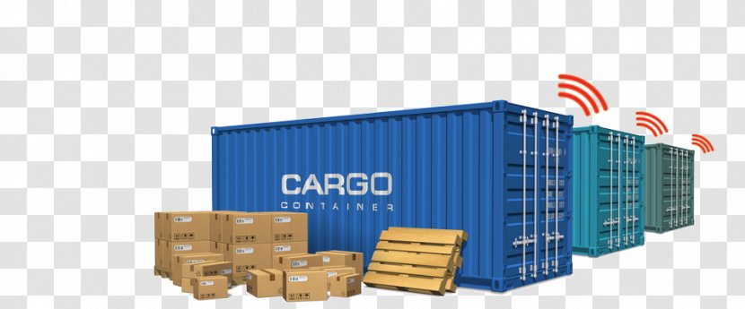 Air Cargo Freight Transport Logistics Intermodal Container - Gps Tracker Transparent PNG