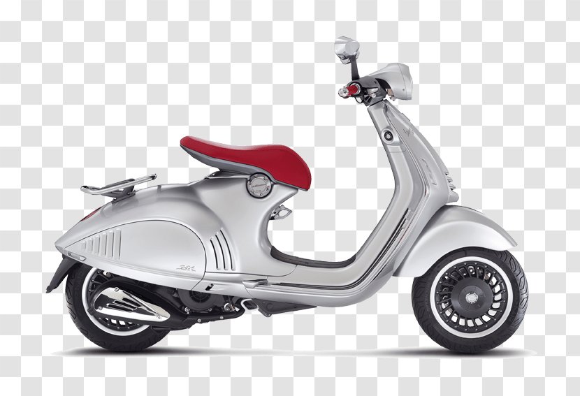 Scooter Piaggio Vespa 946 Motorcycle - Accessories Transparent PNG