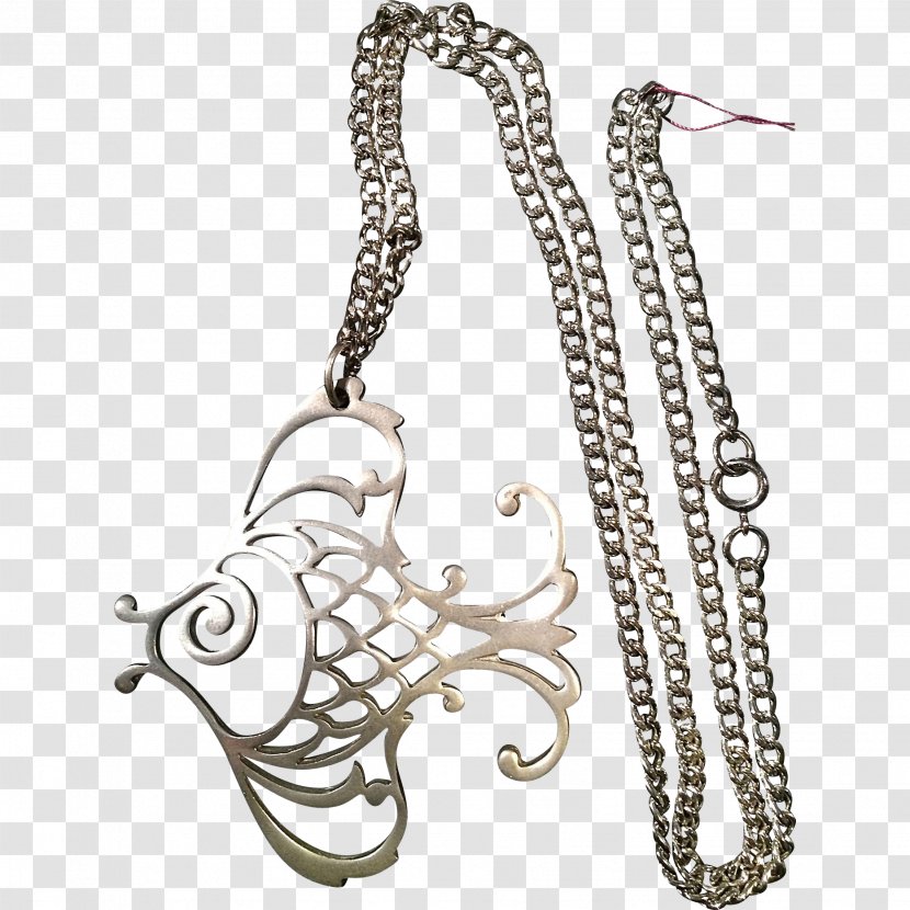 Charms & Pendants Necklace Silver Reed Barton Chain - Pewter Transparent PNG
