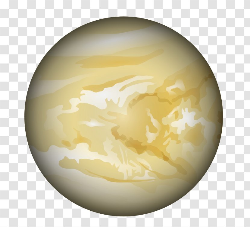 Clip Art Venus Image Planet - Nine Planets Transparent PNG