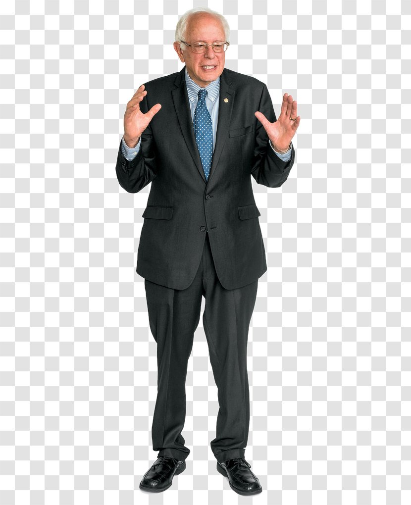 Bernie Sanders Vermont Democratic Party Private Prison President Of The United States - Formal Wear - Outerwear Transparent PNG