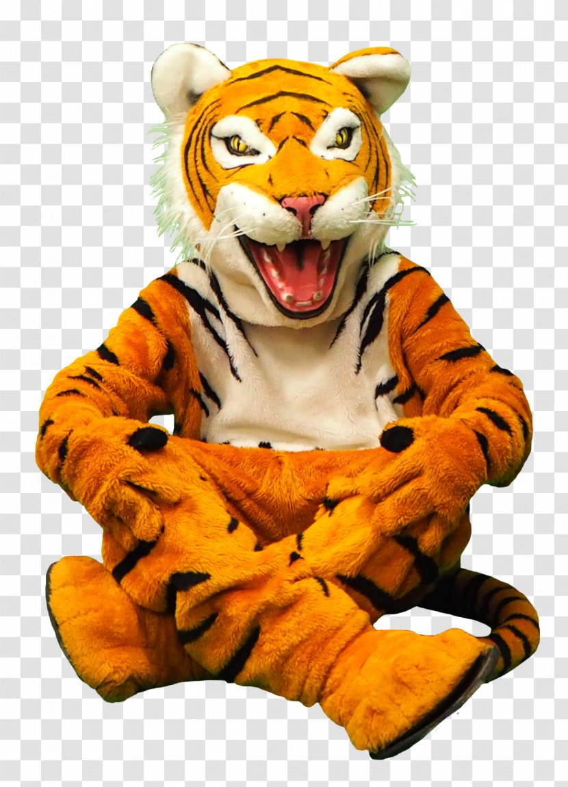 Tiger Big Cat Mascot Stuffed Animals & Cuddly Toys - Enroll Now Transparent PNG