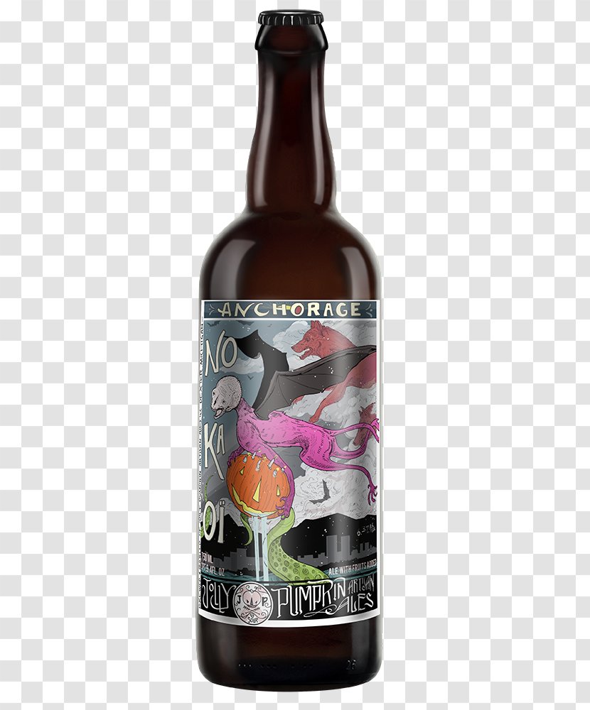 Jolly Pumpkin Artisan Ales Beer Bottle Saison Transparent PNG