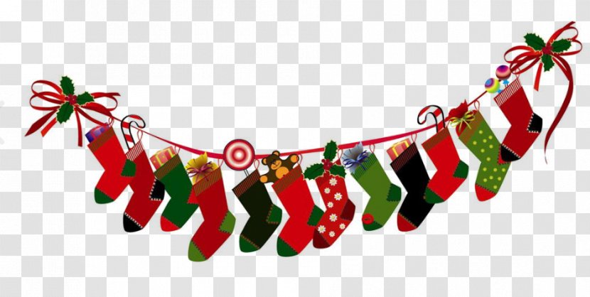 Christmas Ornament Sock Hosiery - Creative Stockings Transparent PNG