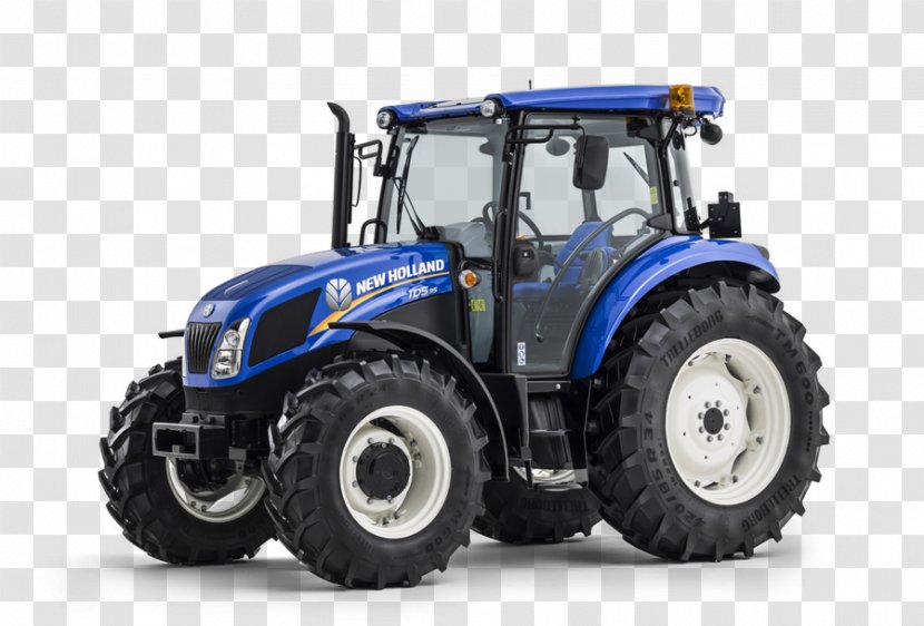 Tractor Agricultural Machinery New Holland Agriculture Agroterra Holland. Venado Tuerto. - Automotive Tire Transparent PNG