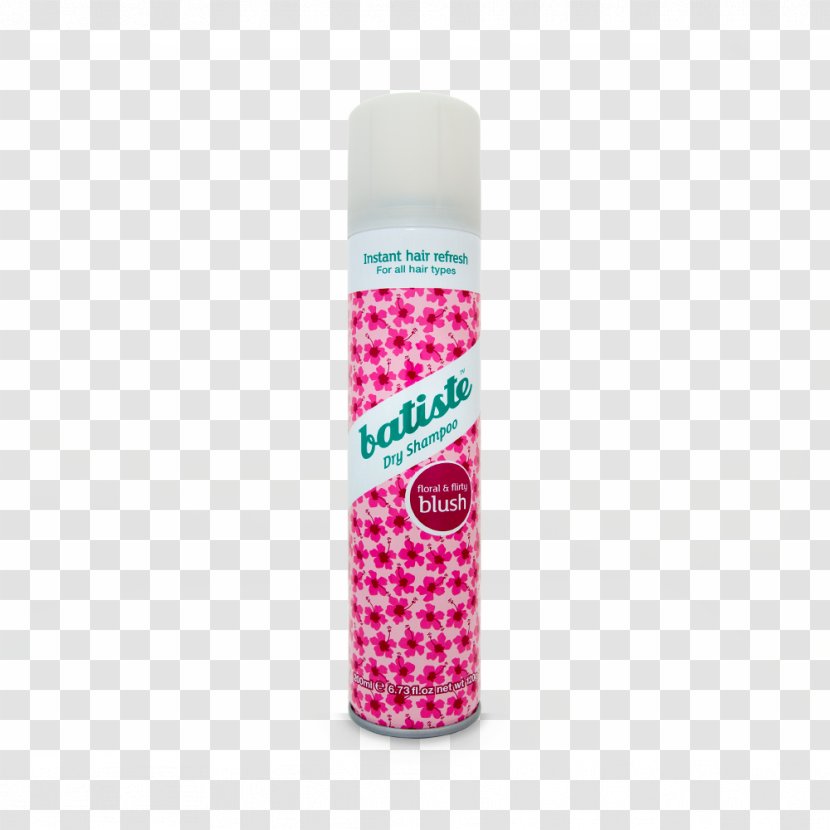 Batiste Fragrance Dry Shampoo Hair Rouge Transparent PNG