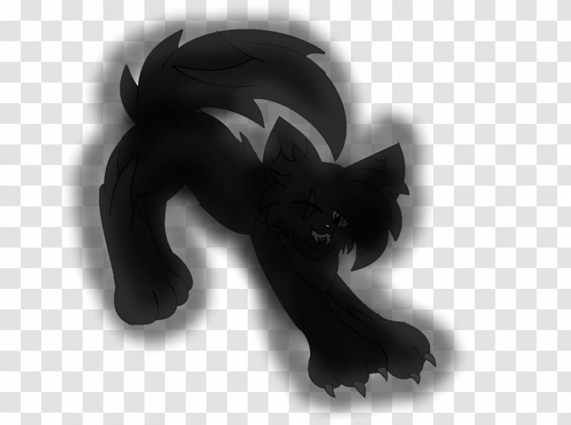 Black Cat Whiskers Snout Font - Mammal Transparent PNG