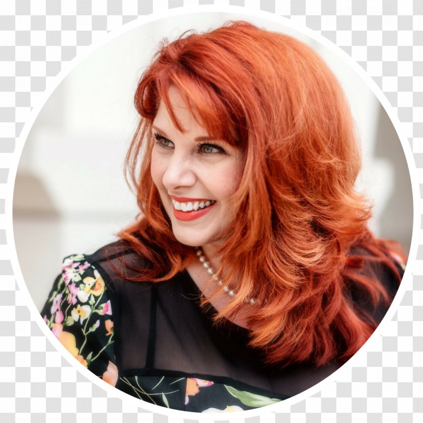 Debra Trappen Fire Up! Taking Your Life And Business To 11... Red Hair Real Estate Blog - Coloring - Head Shot Transparent PNG