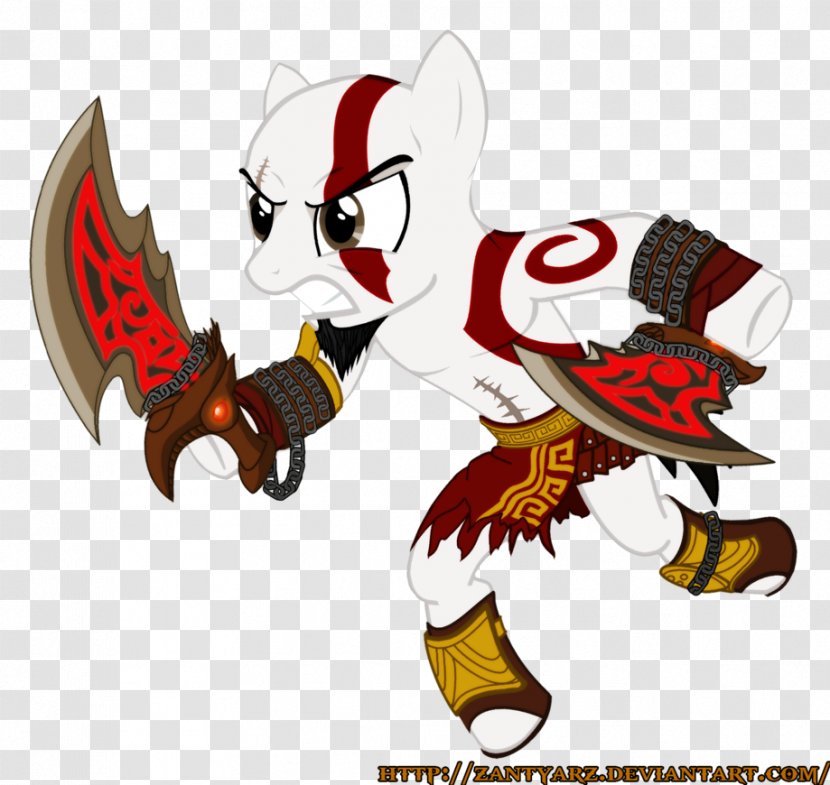 My Little Pony God Of War Kratos Character - Heart - Frame Transparent PNG