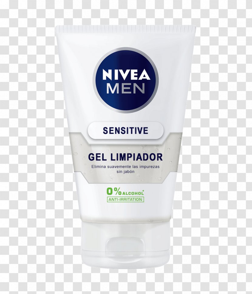 NIVEA MEN Sensitive Moisturiser Aftershave Shaving Cream Moisturizer - Gillette Transparent PNG
