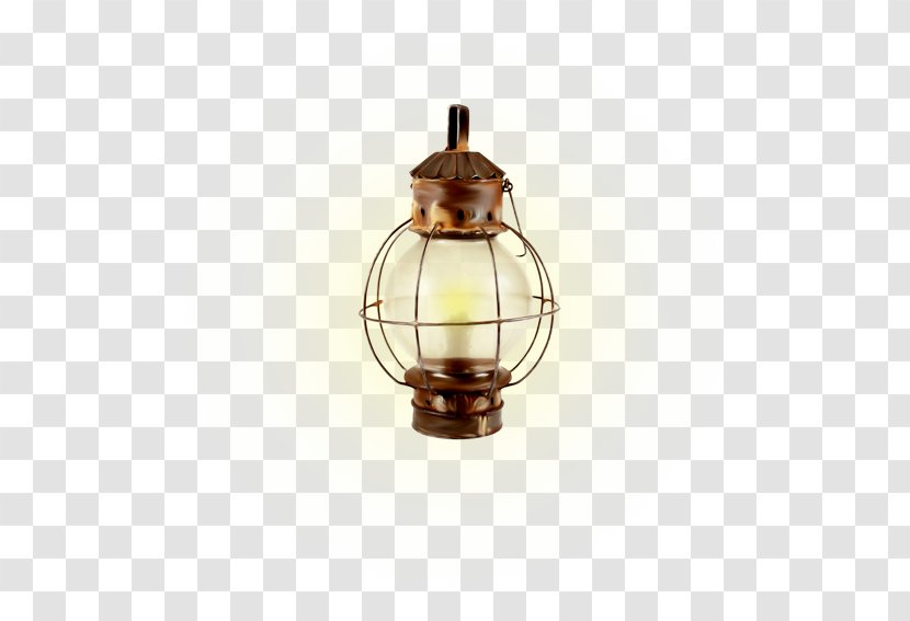 Light Fixture 01504 Brass - Glass Transparent PNG