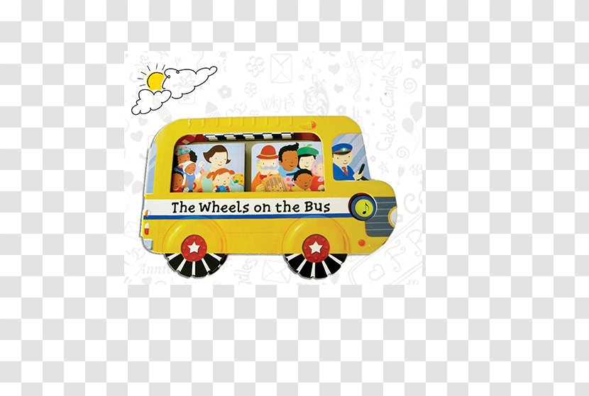 Toy Vehicle Line Clip Art - Wheels On The Bus Transparent PNG