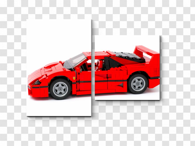 LEGO 10248 Creator Ferrari F40 S.p.A. Car 458 Transparent PNG