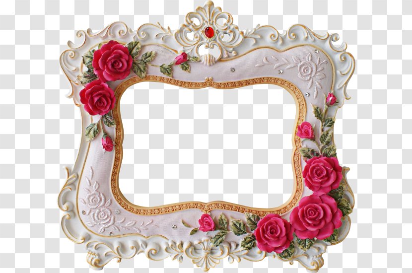 Wedding Invitation Picture Frames Valentine's Day Rose Clip Art - Side Border Transparent PNG