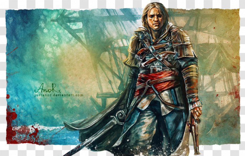 Assassin's Creed IV: Black Flag Unity Edward Kenway Fan Art - Heart - L Deci Transparent PNG
