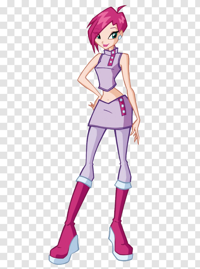 Tecna Musa Flora Roxy Winx Club - Silhouette - Season 1Winx 2 Transparent PNG